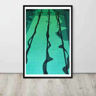 Pool Framed Poster
