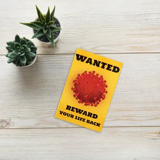 Wanted Postcard